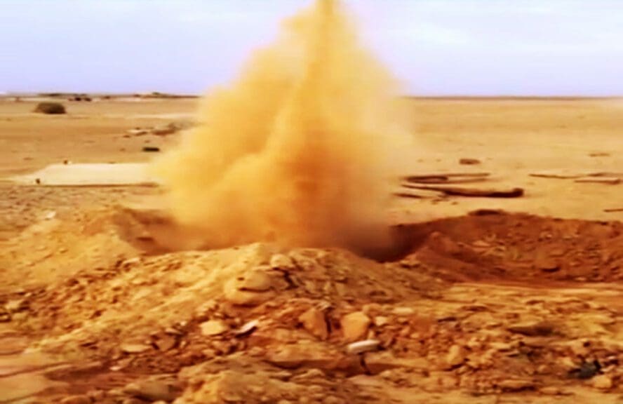 حفرة في منطقة الجوف بالسعودية لا يمكن طمرها أبدا هو ادعاء زائف