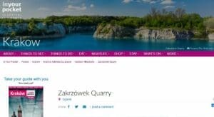 Zakrzówek Quarry محجر - بحيرة مصطنعة - طائرة حربية فتبينوا