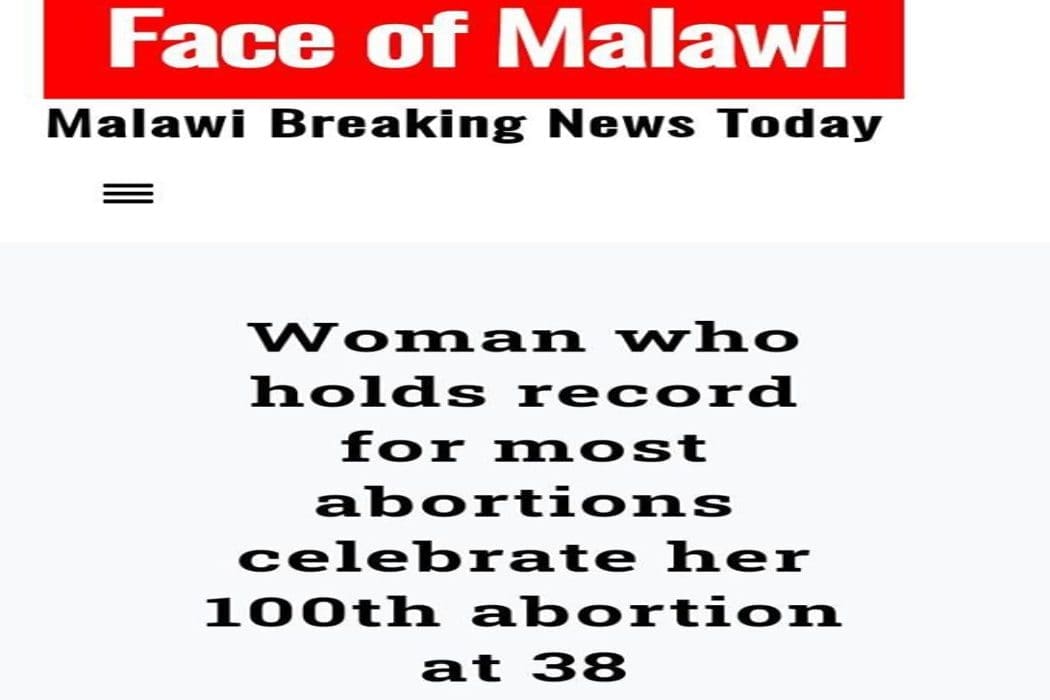 ادعاء ساخر قيام امرأة ب100 عملية إجهاض