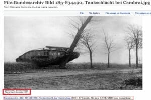 الدبابة البريطانية 1917 فتبينوا