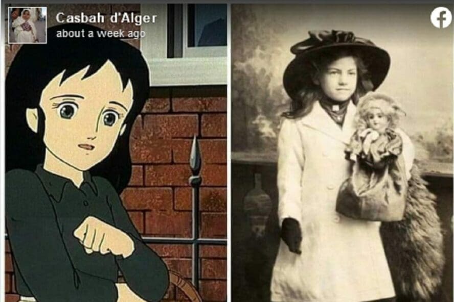 ادعاء أن قصة سالي حقيقية وهذه صورتها غير صحيح فتبينوا