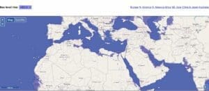 خريطة الأرض في حال ارتفاع مياه البحر أكثر من 60 متر موقع Flood Map فتبينوا