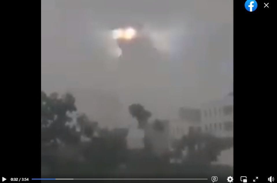 فيديو يظهر فيه كائن غريب في سماء الصين أو الهمد زائف فتبينوا