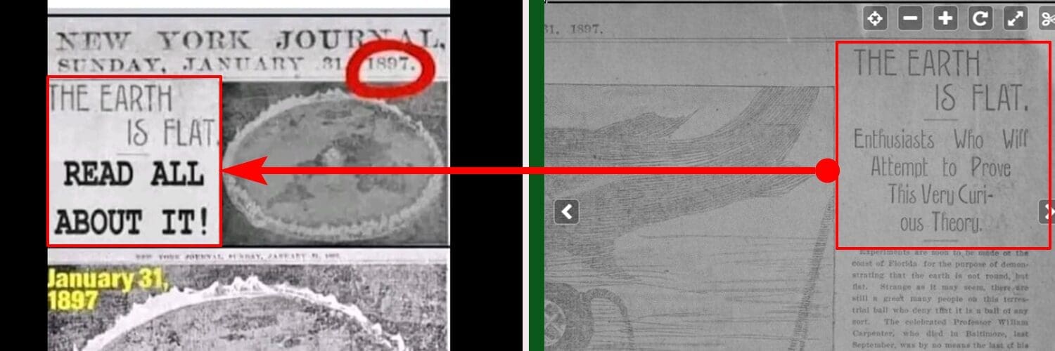 الأرض المسطحة