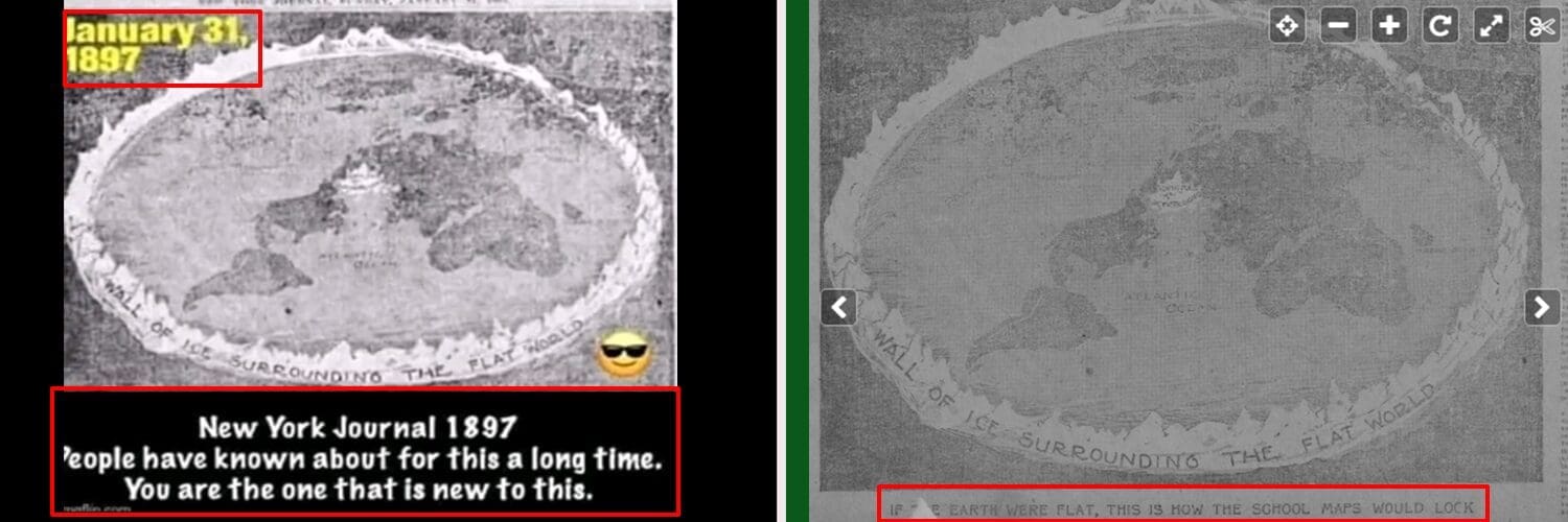 الأرض المسطحة