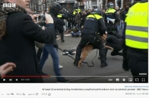 احتجاجات في هولندا