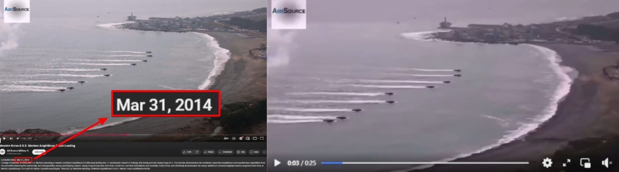 مقارنة 1 - القوات البحرية الأمريكية